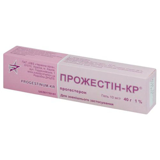 Прожестин-КР гель 10 мг/г 40г.